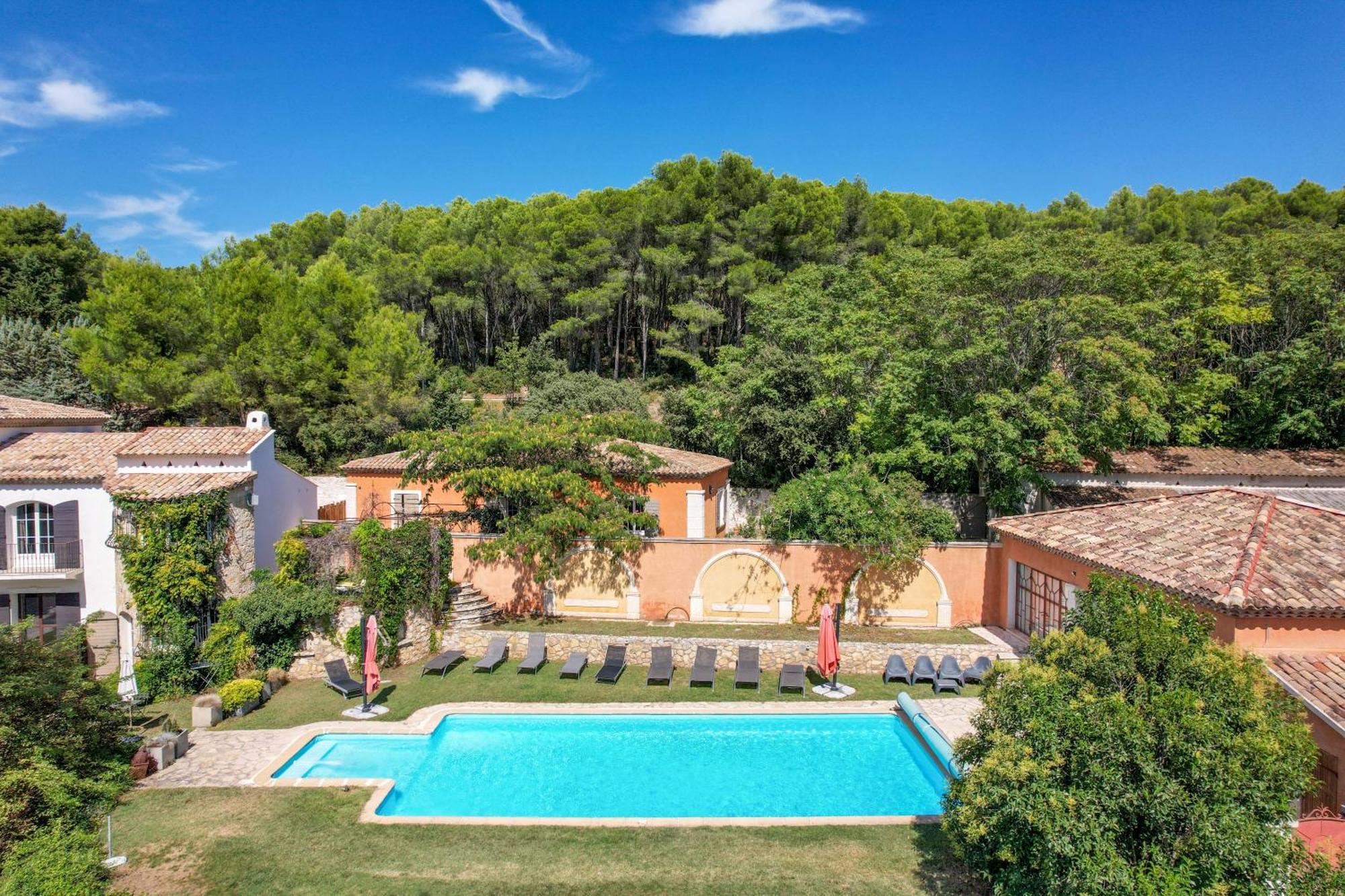 Le Pool House - Private Jacuzzi - Mas Des Sous Bois Hotel Ventabren Exterior photo