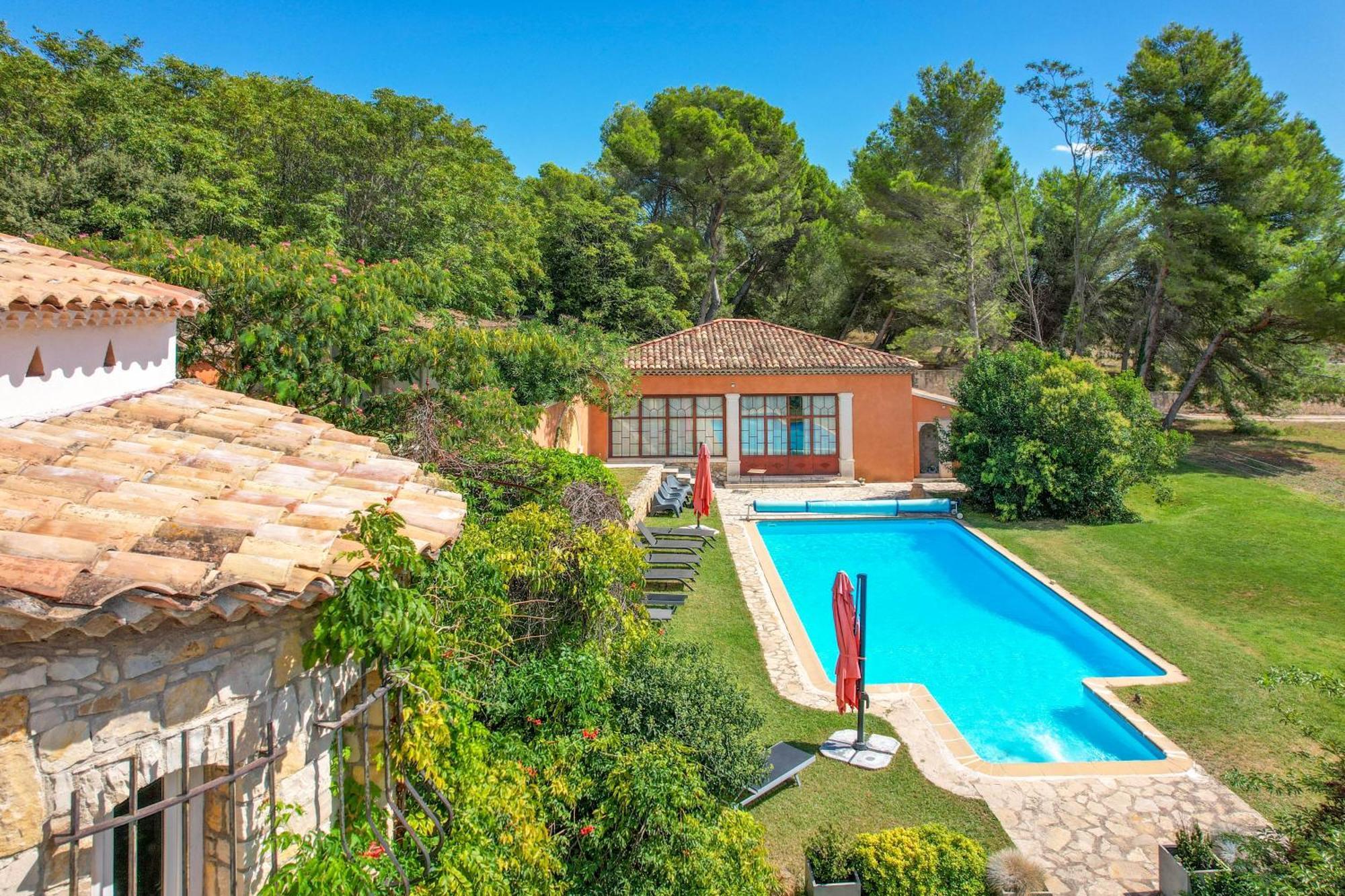 Le Pool House - Private Jacuzzi - Mas Des Sous Bois Hotel Ventabren Exterior photo